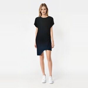 Charlie Paige Classic Black T-shirt Dress Size M